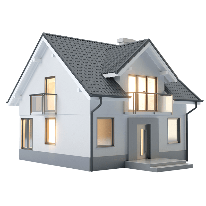 AdobeStock_441111750 Haus Modell beleuchtet